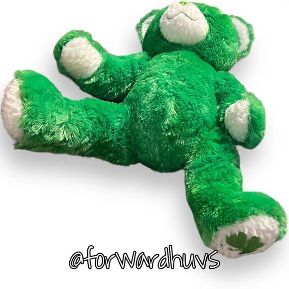Build-A-Bear Lucky O' Teddy Plush - Limited Edition St. Patrick's Day No Tags - Picture 5 of 8